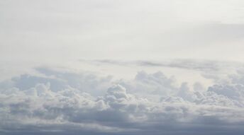 Фреска Серое небо с облаками