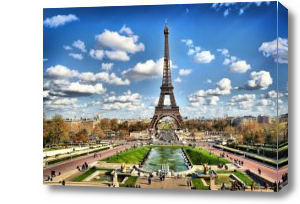 Картина Эйфелева башня. Париж