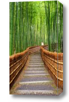 Картина бамбуковый лес