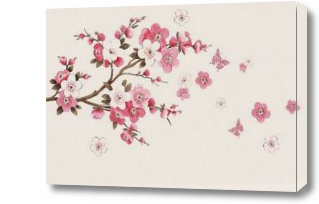 Картина Нежная розовая сакура